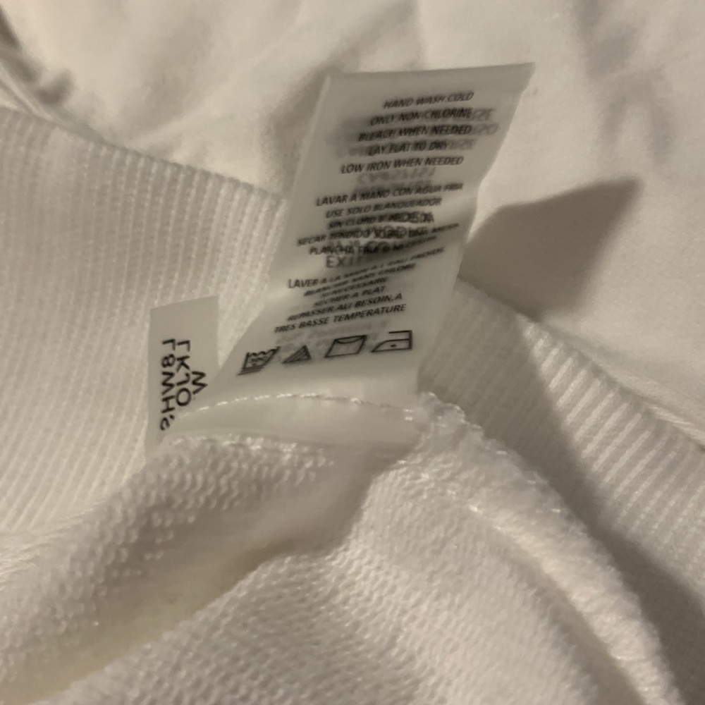 Karl Lagerfeld Paris why Hooded Sweatshirt Size L - Picture 12 of 16